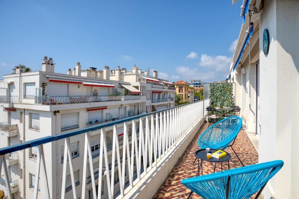 #15 2p Magnan Sea View 5 Min Beach Terrace & Parking