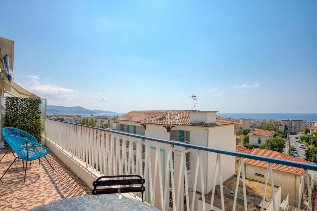 #15 2p Magnan Sea View 5 Min Beach Terrace & Parking Appartement *