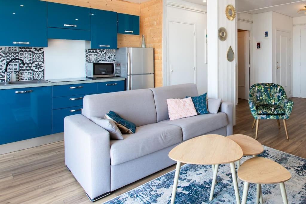 #15 2p Magnan Sea View 5 Min Beach Terrace & Parking Appartement Nice
