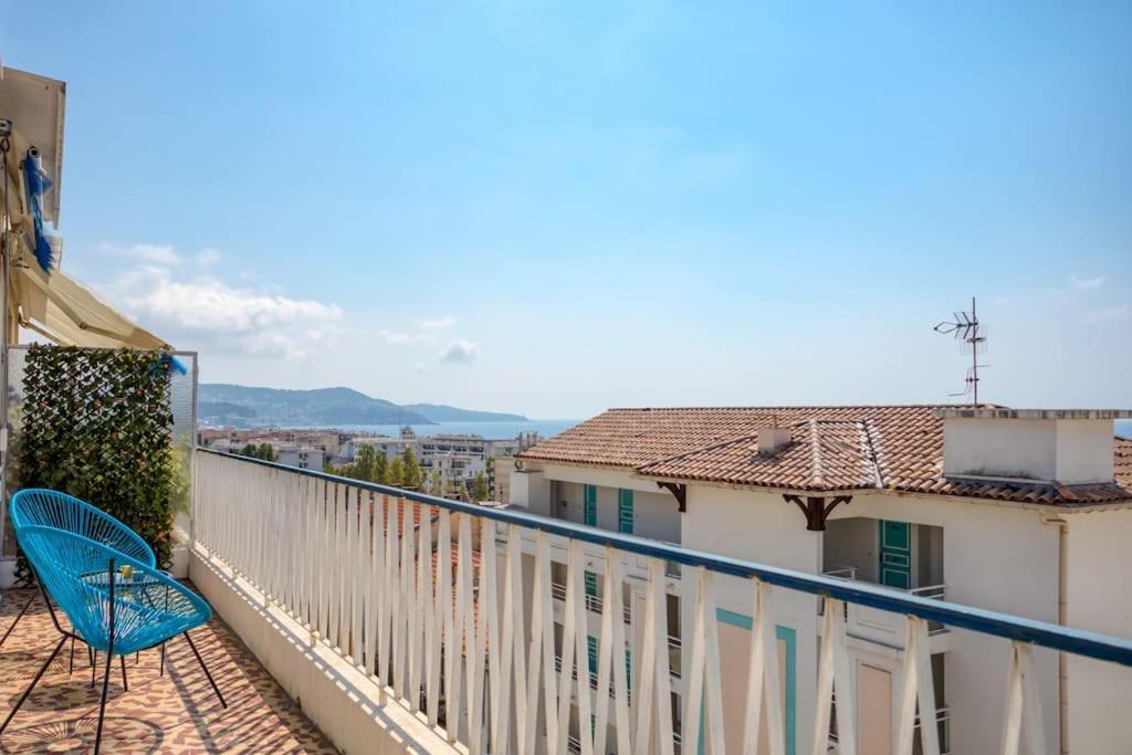 Appartement #15 2p Magnan Sea View 5 Min Beach Terrace & Parking *