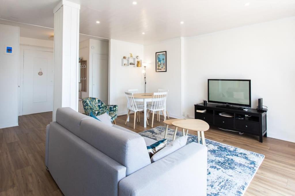#15 2p Magnan Sea View 5 Min Beach Terrace & Parking Appartement Nice
