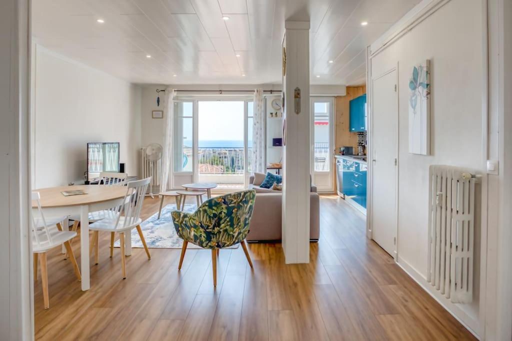 #15 2p Magnan Sea View 5 Min Beach Terrace & Parking *