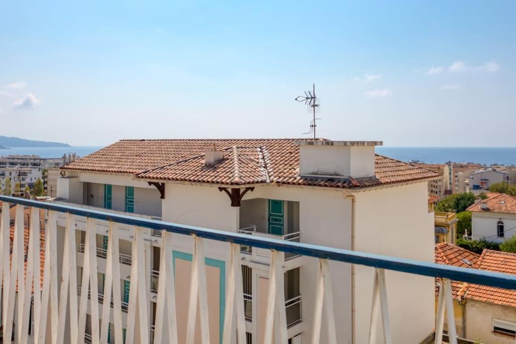 #15 2p Magnan Sea View 5 Min Beach Terrace & Parking Nice